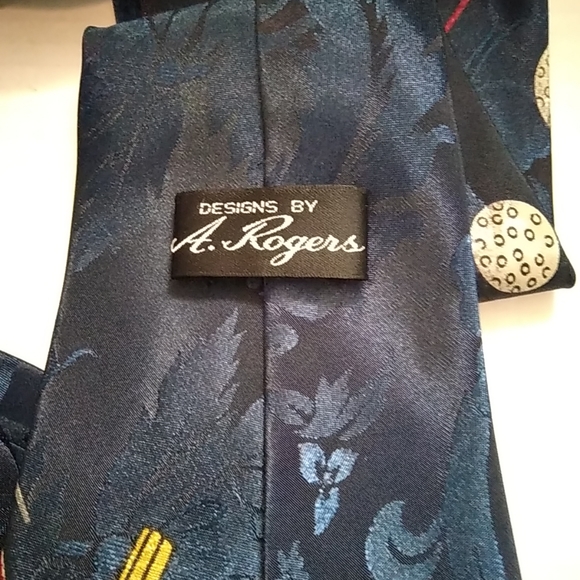 Golf Tie Design By A. Rogers - Picture 2 of 2
